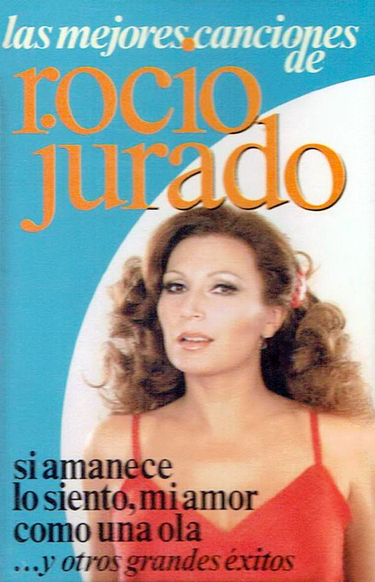 Carátula frontal del álbum «Las mejores canciones de Rocío Jurado»