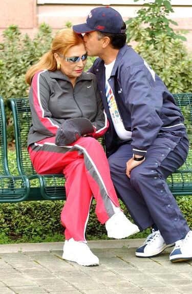 Rocío Jurado y José Ortega Cano en el hospital