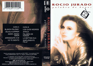 Palabra de honor [CASSETTE - GLOBO RECORDS]