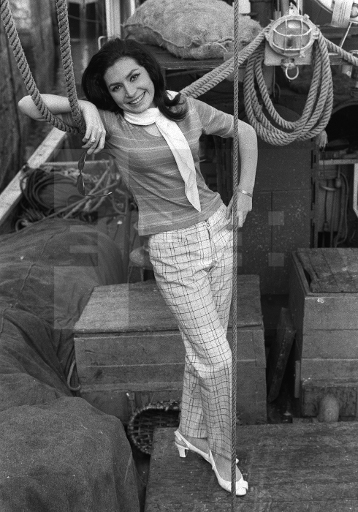 Rocío durante el Festival Internacional de Cine de San Sebastián